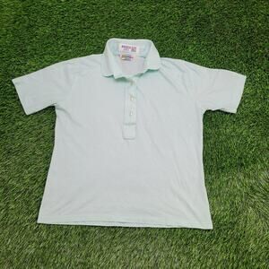 VTG 80s Meridian Country Club Golf Polo Shirt Medium 20x24 Etonic Spectrum USA